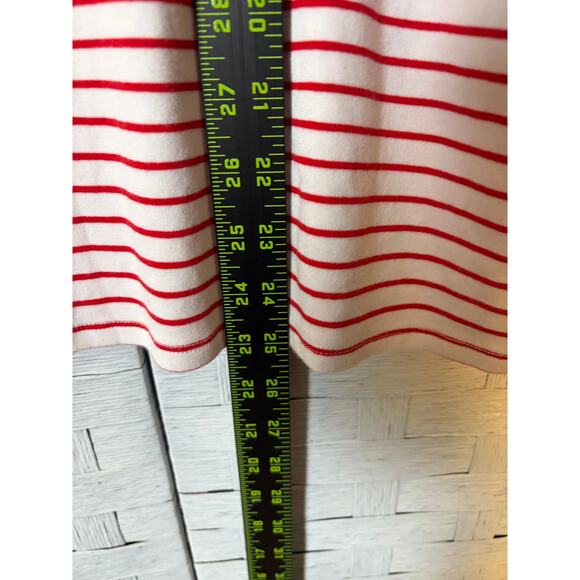 Draper James EloQuii womens blouse striped bless your heart bell sleeve Plus Sz - Picture 8 of 10